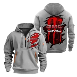 GMC Car Half Zip Hoodie, Sports Hooded Multi-Pockets TN060325Y25QZ2HCT2GMC