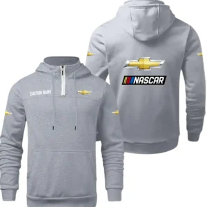 Chevy Nascar Quarter Zip Hoodie, Sports Hoodie Custom Name TN270325Y50HZ44CT6CHC