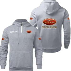 Moto Guzzi Quarter Zip Hoodie, Sports Hoodie Custom Name TN290325Y50HZ44CT1MOG