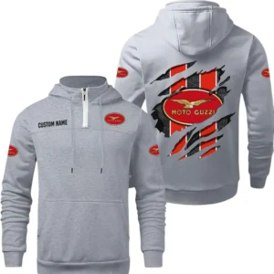 Moto Guzzi Quarter Zip Hoodie, Sports Hoodie Custom Name TN290325Y50HZ44CT2MOG
